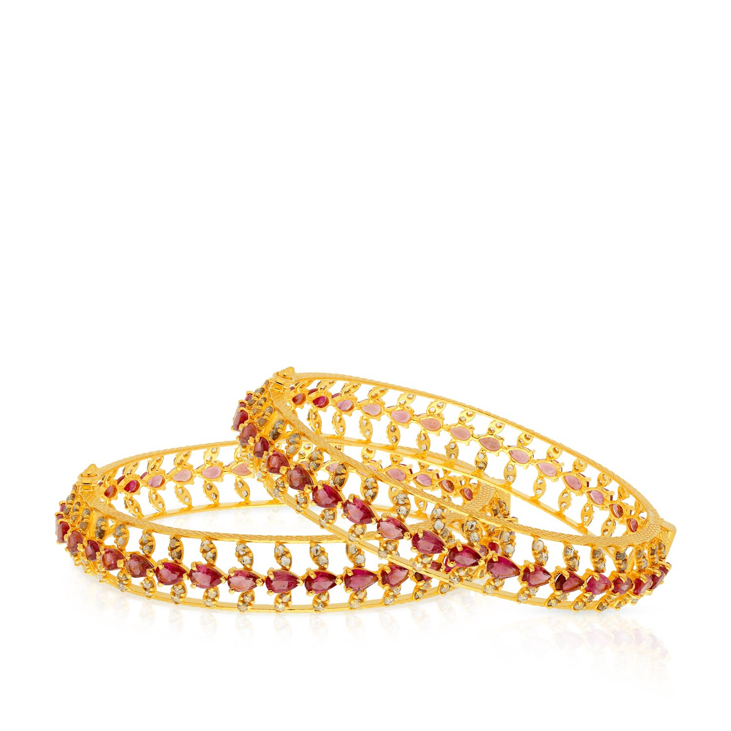 Era Uncut Diamond Bangle Set BSERGGEN237BN8