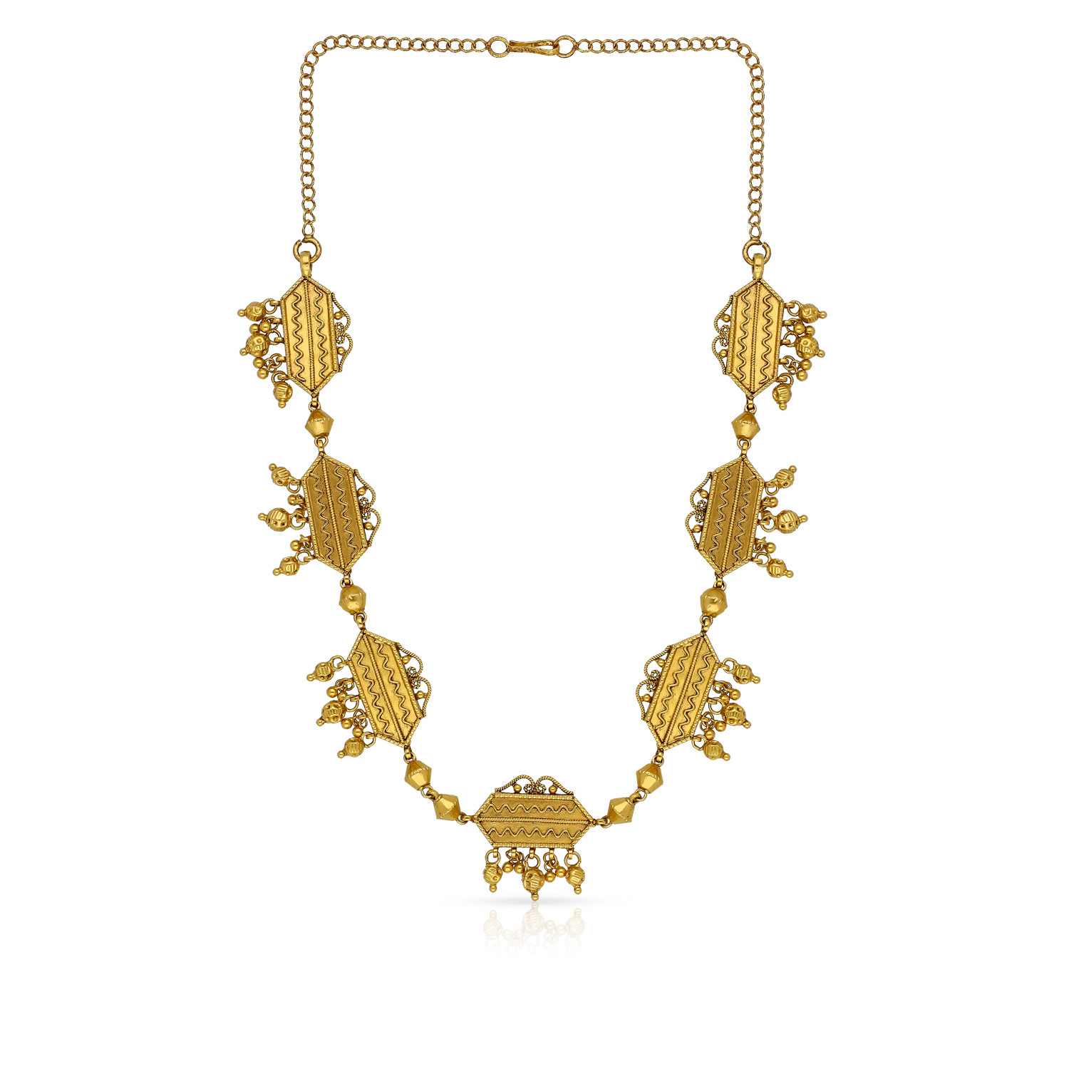Divine Gold Necklace NKCHT44251