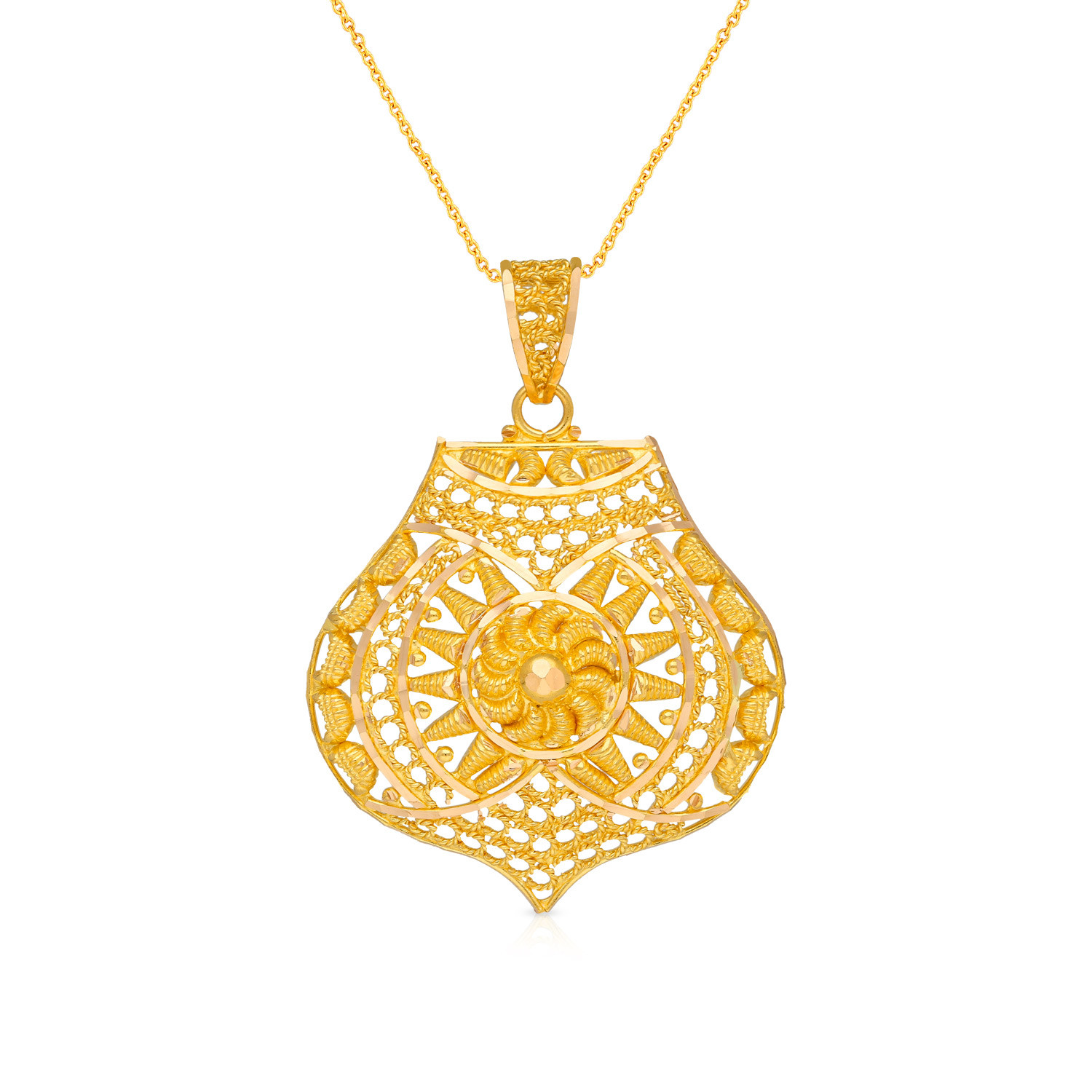 Malabar Gold Pendant NRPN035