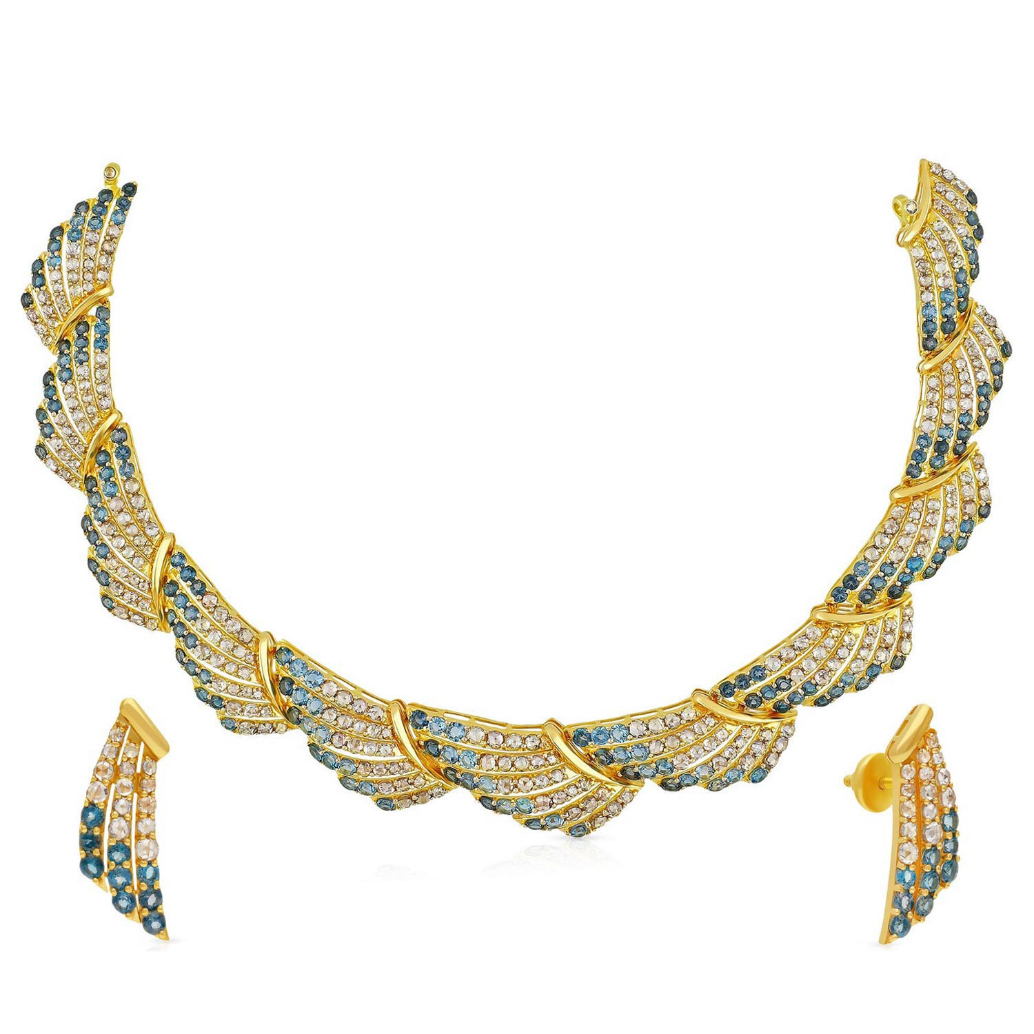 Era Uncut Diamond Necklace Set NSEUVYGEN001NK2