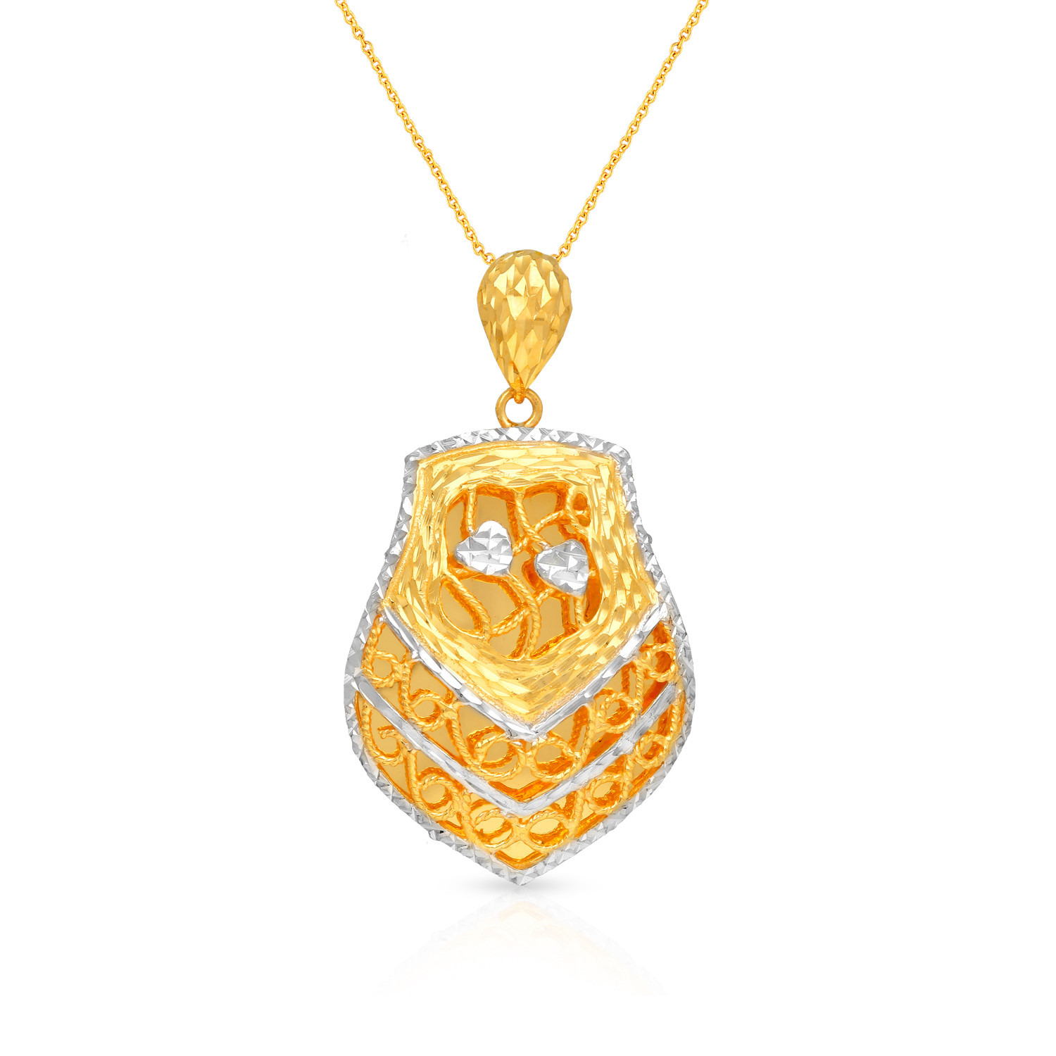 Malabar Gold Pendant PD1796422