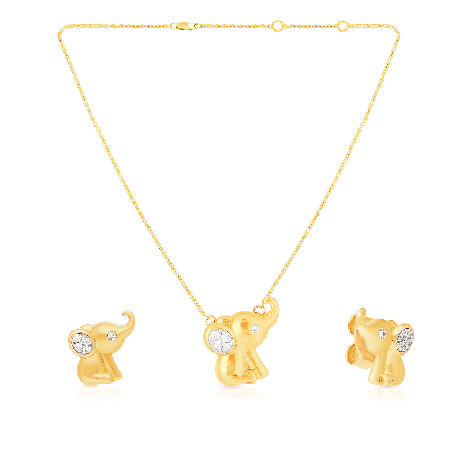 Mine Diamond Pendant Set PSMSLKID044PN5