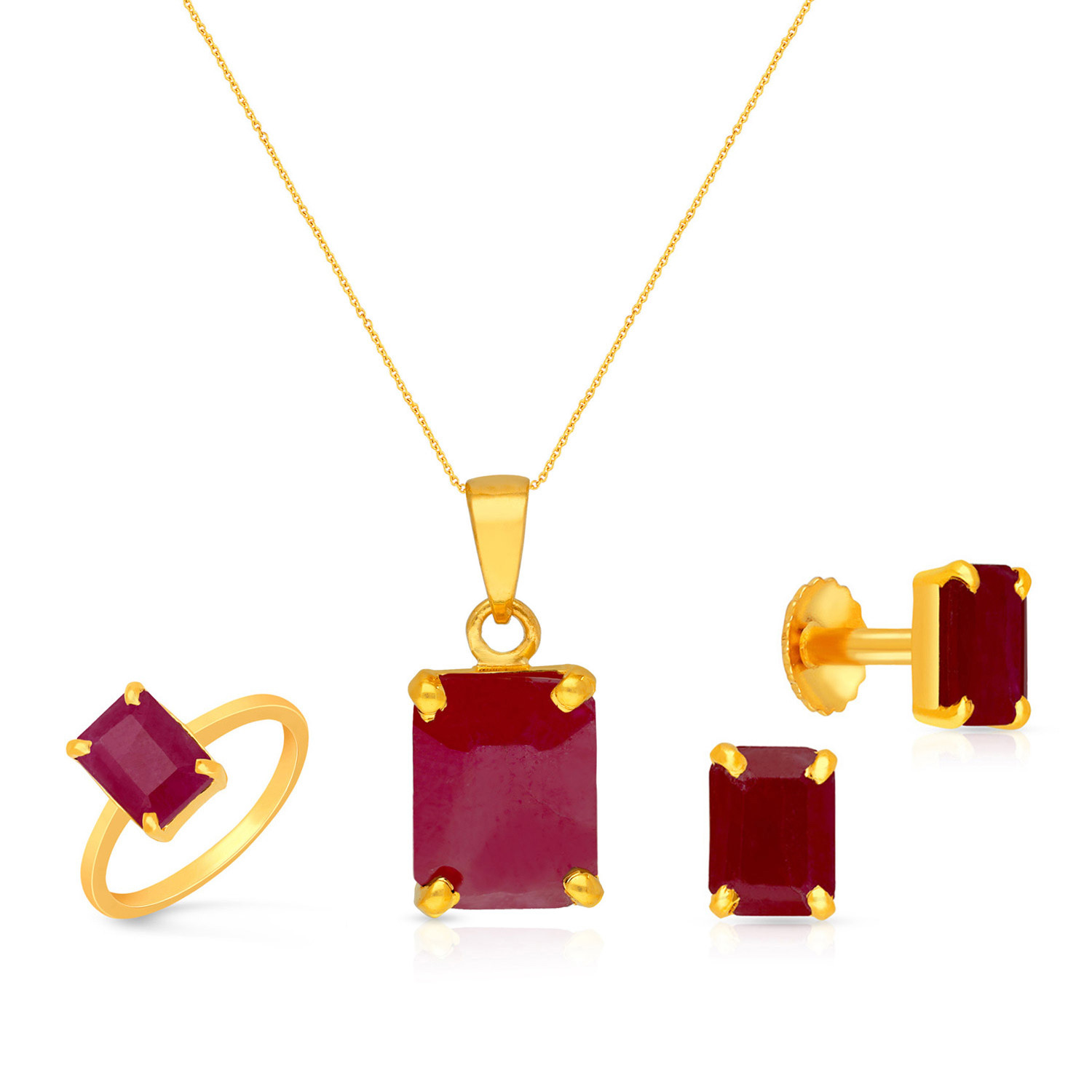 Precia Gemstone Pendant Set PSPJRGSOC006PN6