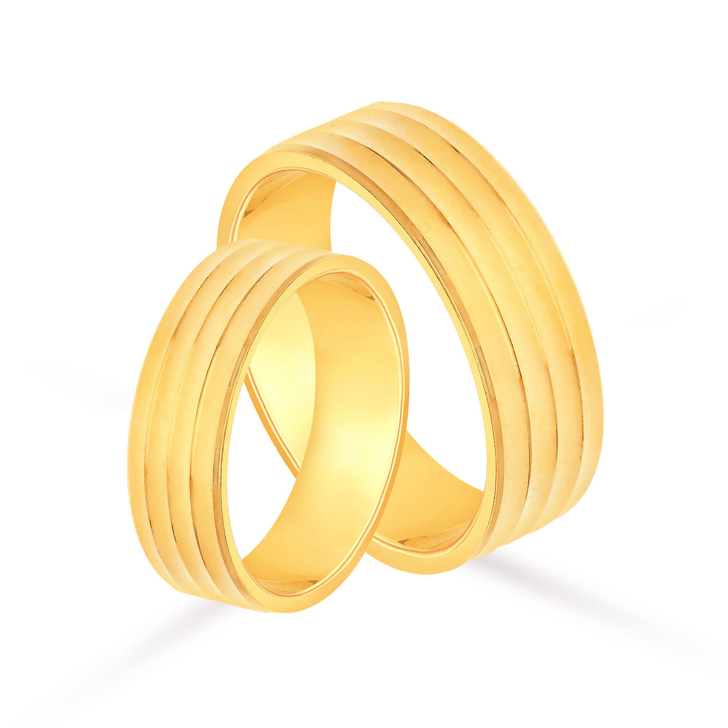 Malabar Gold Couple Bands EMRNCPL003LG