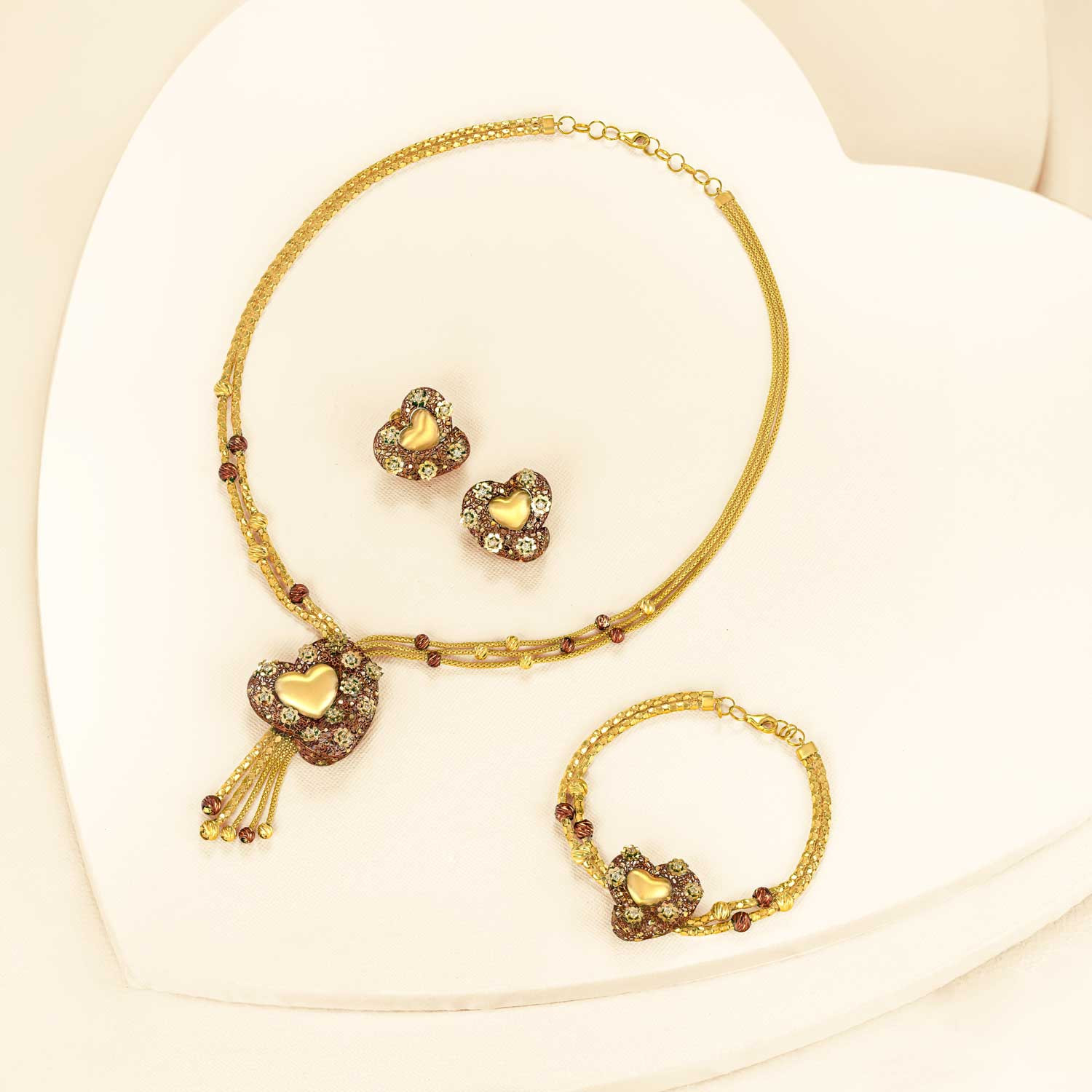 Malabar Gold Necklace Set NSFRNKSHRD011