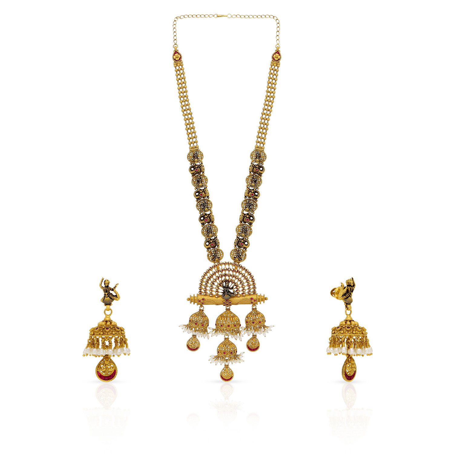 Divine Gold Necklace Set NSNKNTA10126
