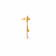 Divine Gold Earring A111011319857
