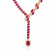 Precia Gemstone Necklace Set NSPJVYGEN012NK2