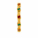 Precia Gemstone Bangle Set BSPRGGEN603BN8