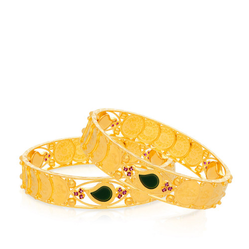Malabar Gold Bangle Set BSBNKER10670