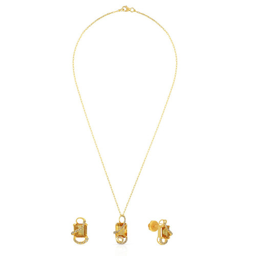 Era Uncut Diamond Pendant Set PSEUVYGEN005PN5