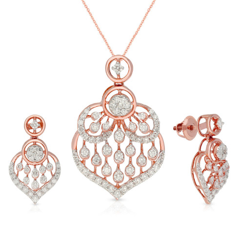 Mine Diamond Pendant Set PSMRGGEN857PN5