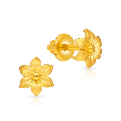 Malabar Gold Earring SLERNK106