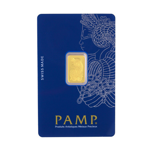 Suisse Pamp 999.9 Purity 2.5 Grams Gold Bar MGSP999P205G