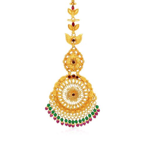 Divine Gold Maang Tikka MT9183965