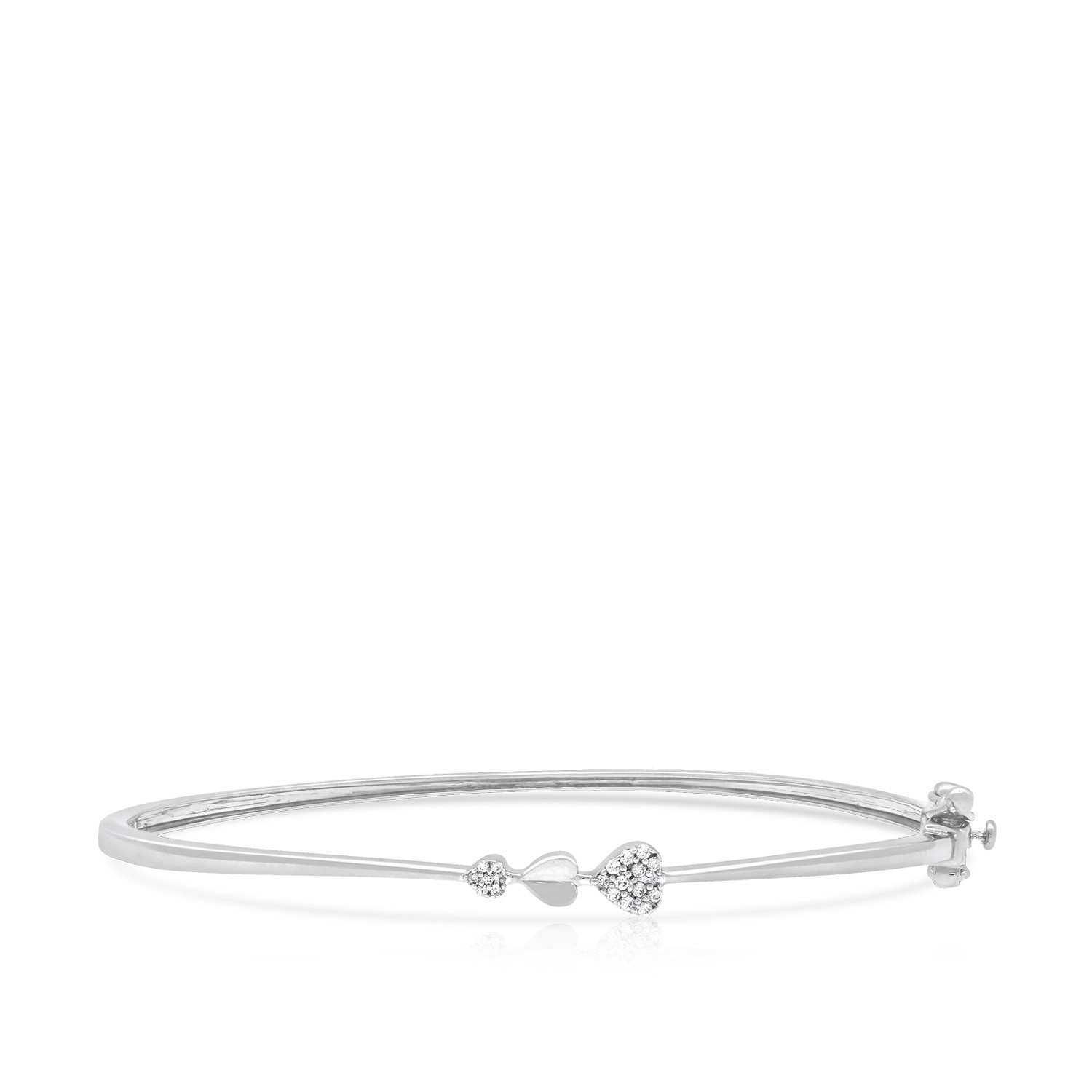 Silver bracelet in malabar gold outlet