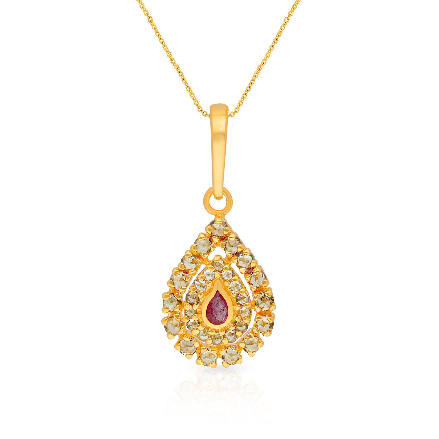 Diamond pendant sale malabar gold