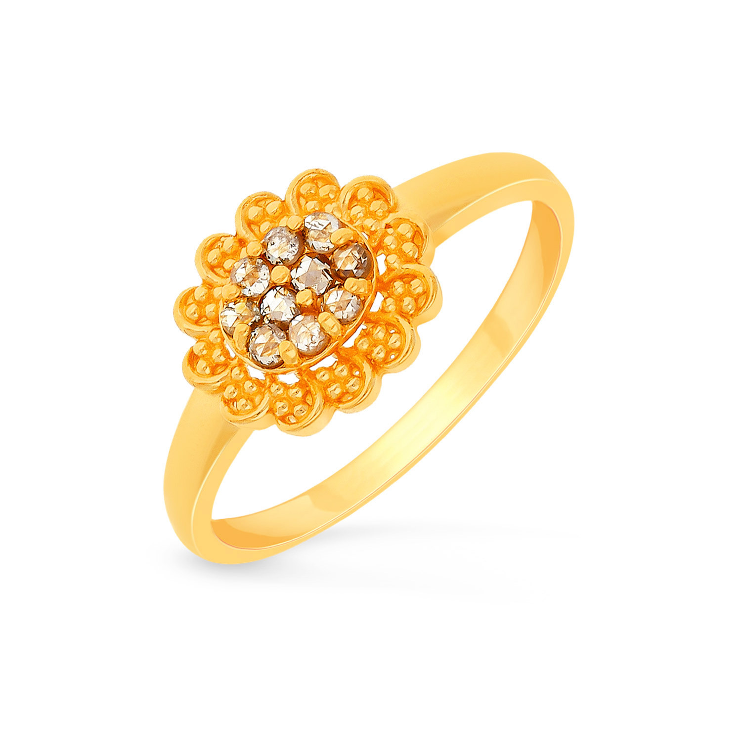 Uncut diamond ring malabar gold shop