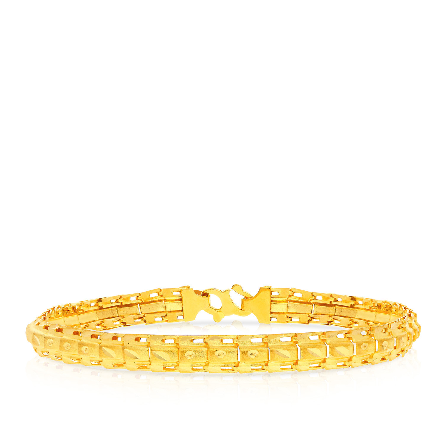 Bracelet models in malabar on sale gold