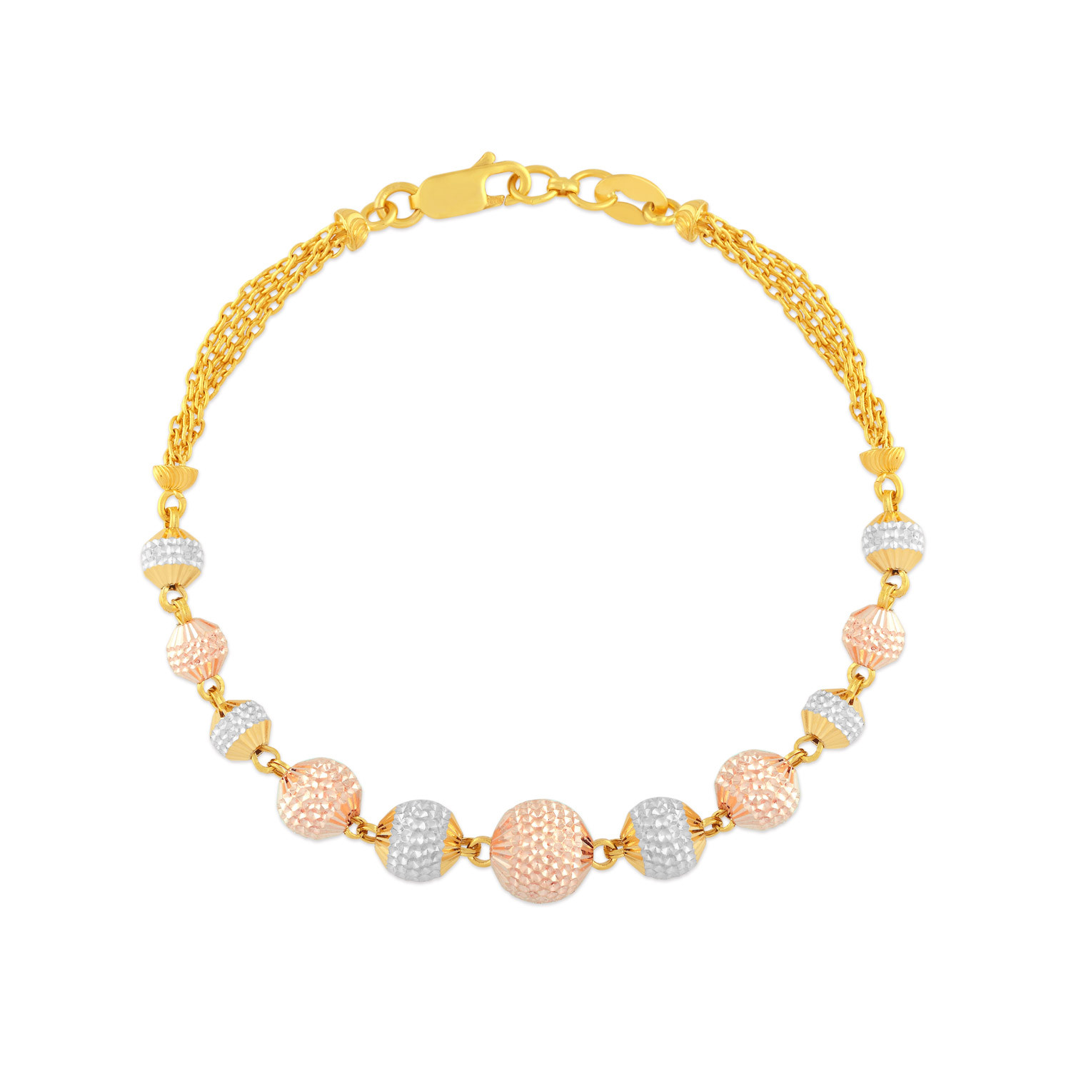 Women's gold bracelet designs with prices malabar gold top