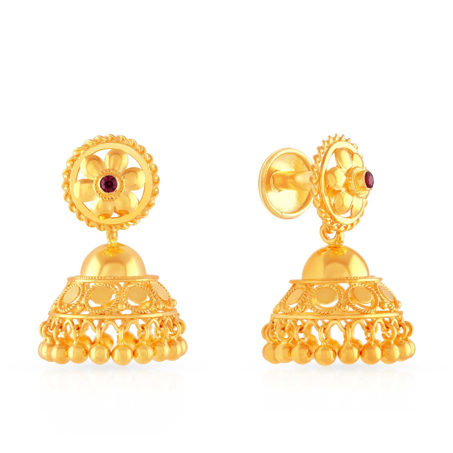 Buy Malabar Gold Earring MHAAAAADJZCD for Women Online  Malabar Gold   Diamonds