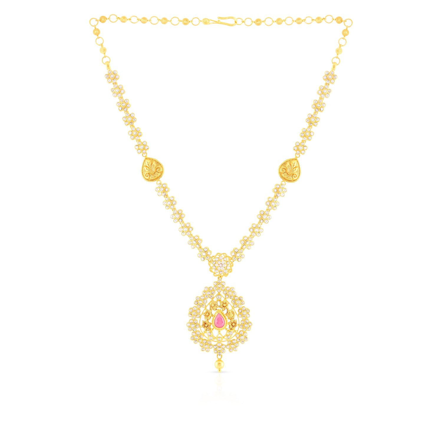 Diamond sale necklace malabar