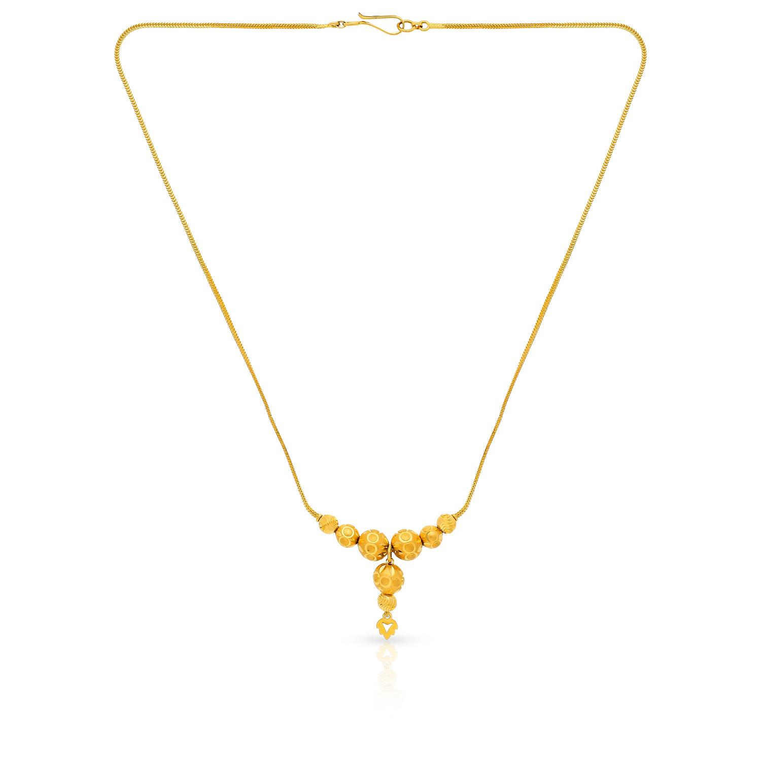 Malabar gold 1 pavan necklace discount