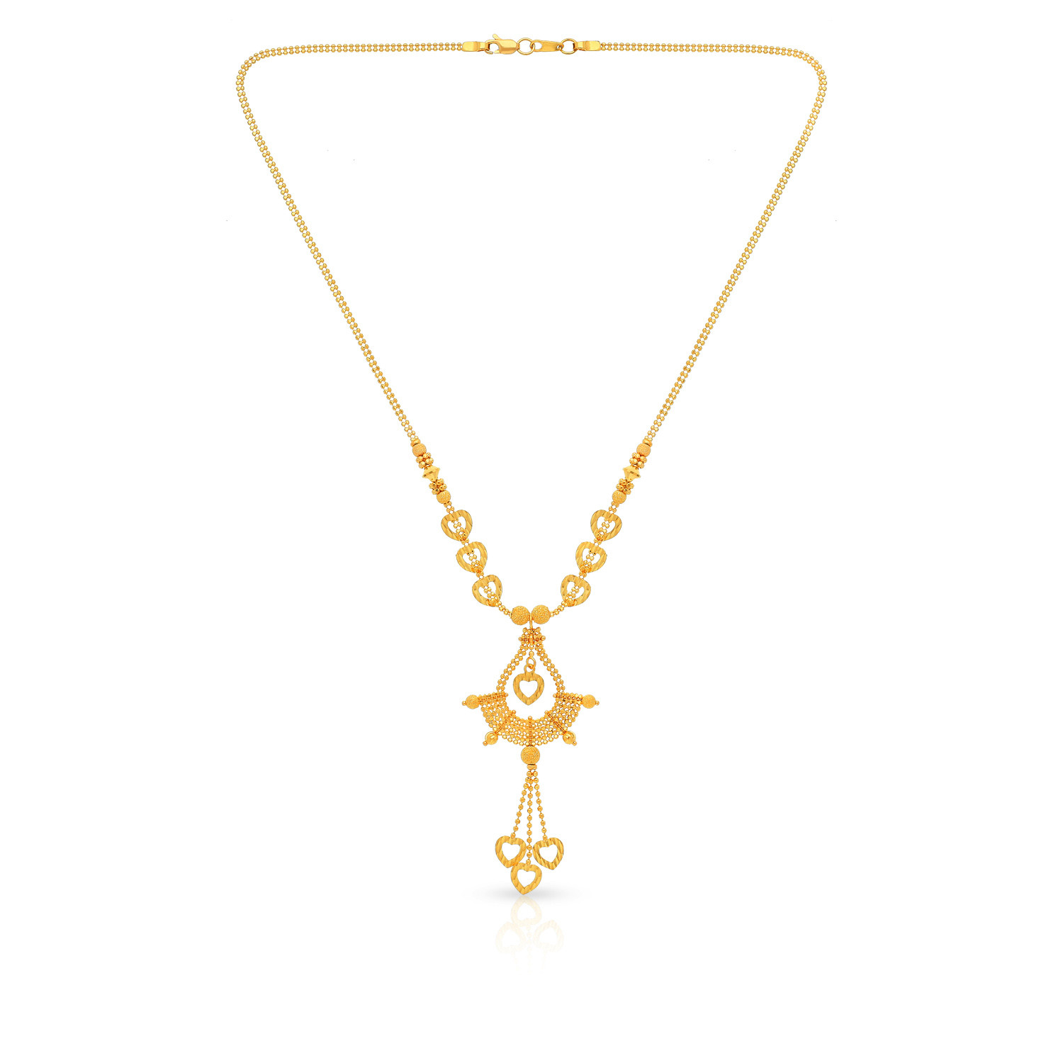 malabar gold short necklace