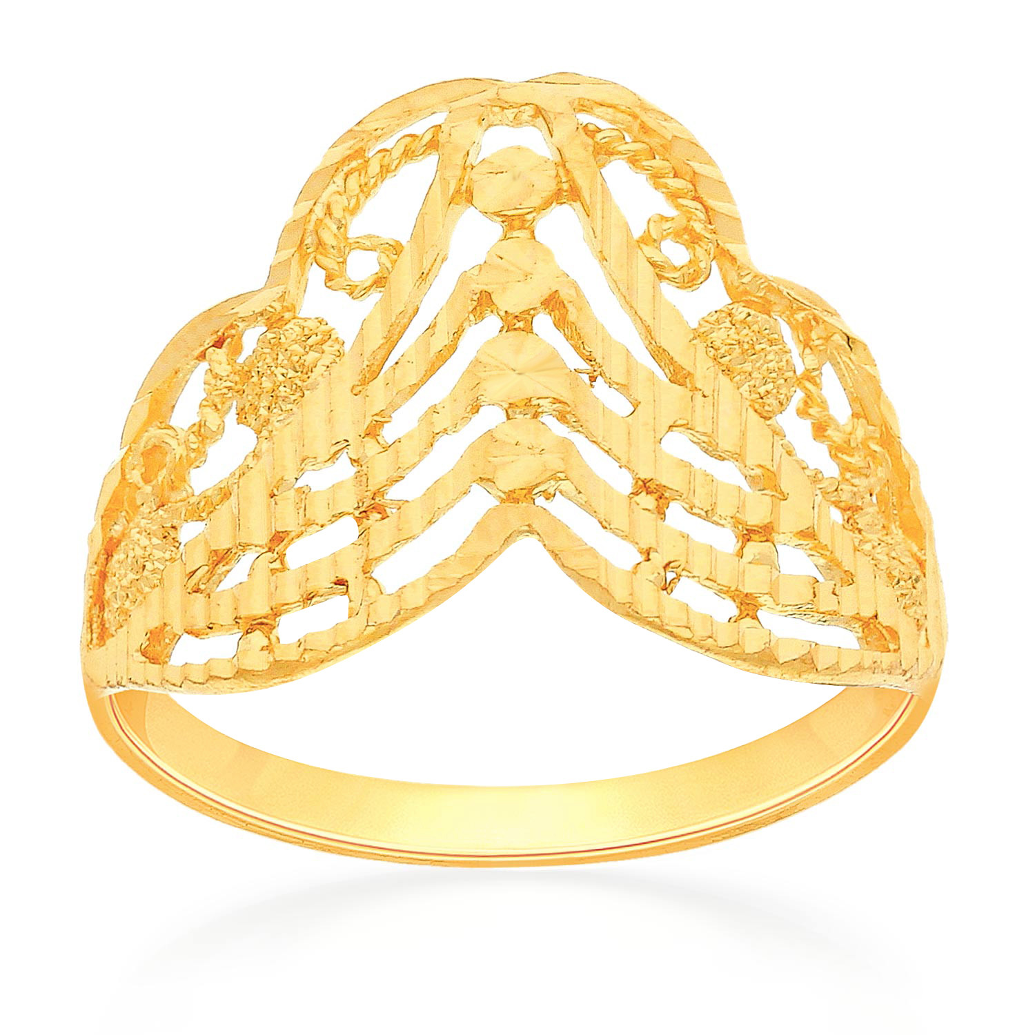 Buy MALABAR GOLD AND DIAMONDS Womens Gold Ring MHAAAAAAEOPS | Shoppers Stop