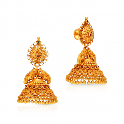 Divine Gold Earring ERCHT43637