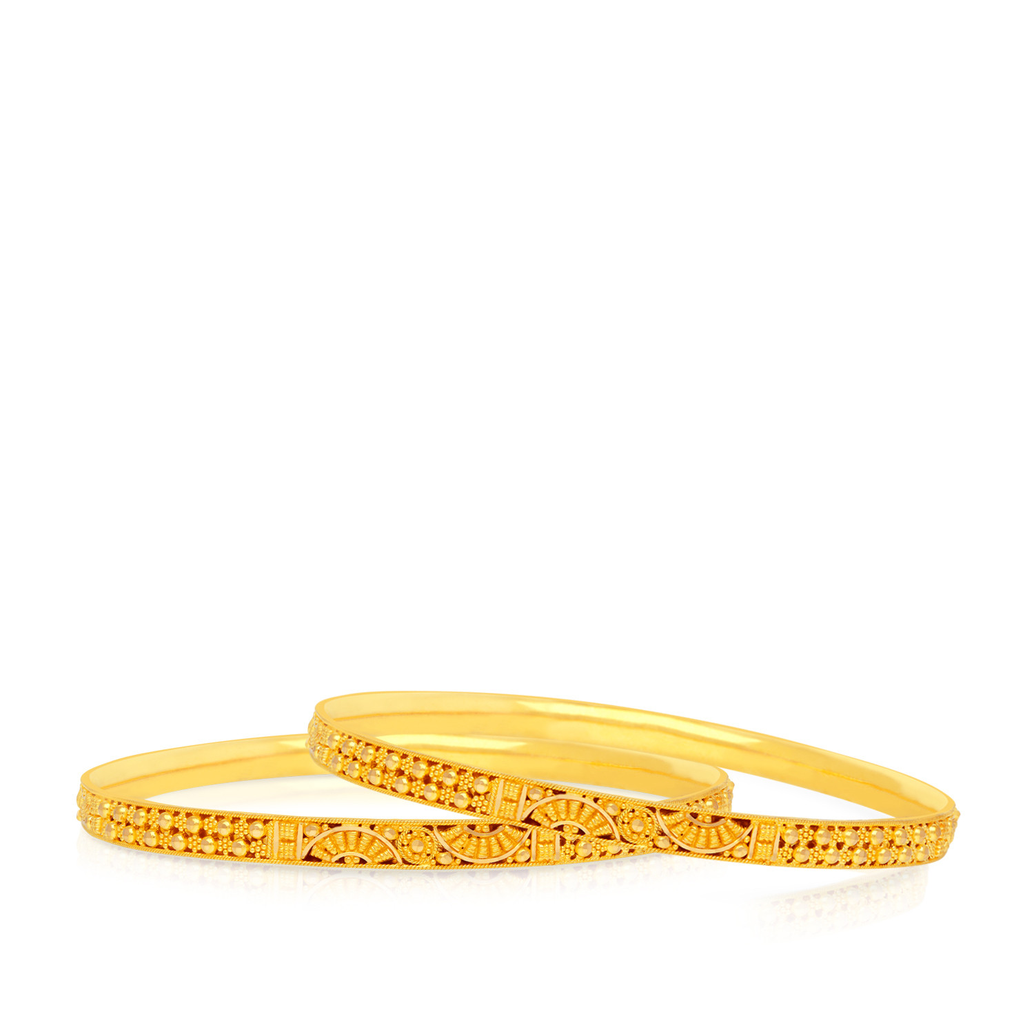 Malabar Gold Bangle Set BSBNBNCOS15434