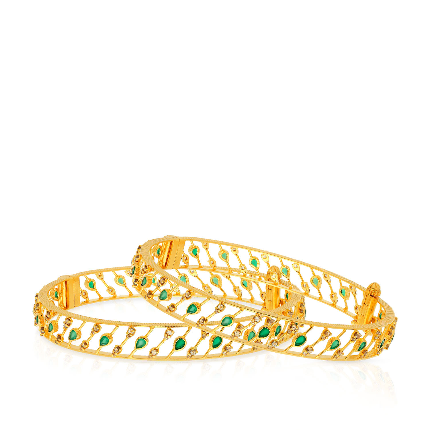 Era Uncut Diamond Bangle Set BSUSEGNFNC134BN8_A