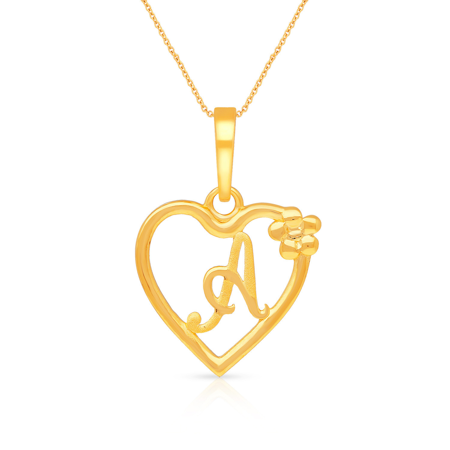 Malabar Gold Pendant DZPNLTPL01_FLA