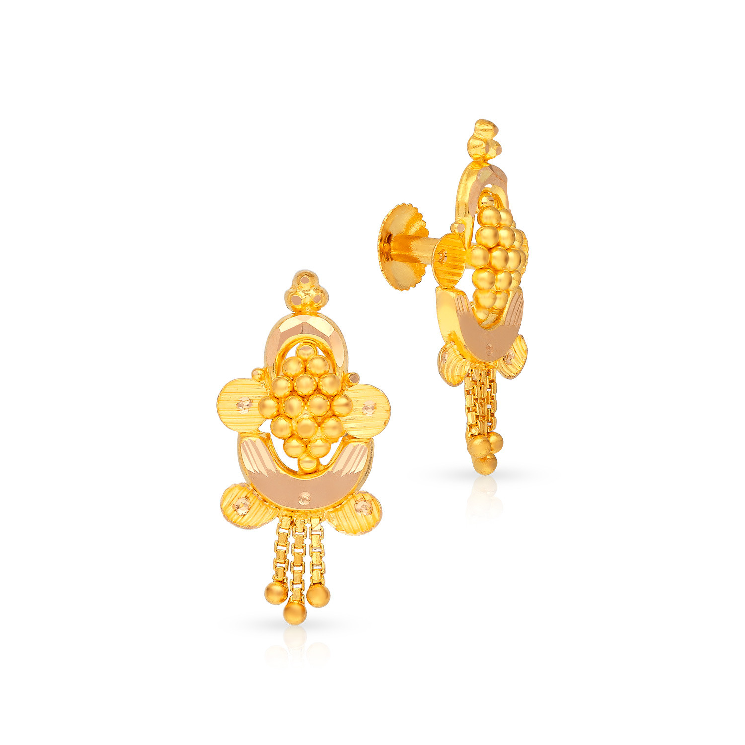 Malabar Gold Earring FLER215