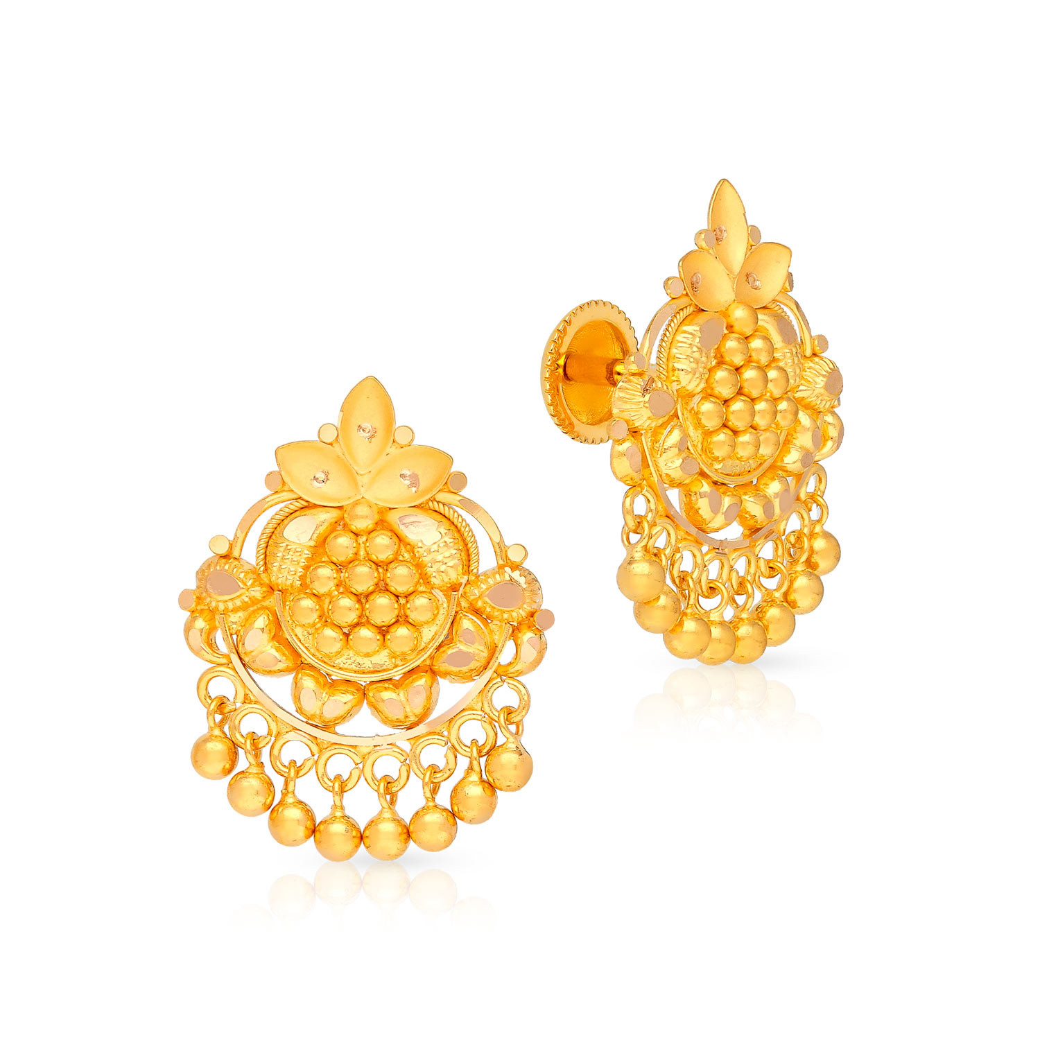 Malabar Gold Earring FLER219