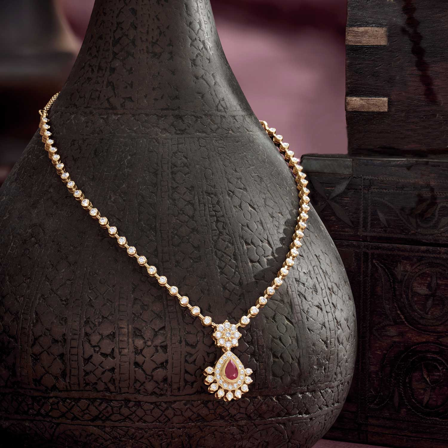 Mine Diamond Necklace MANGEN498NK1