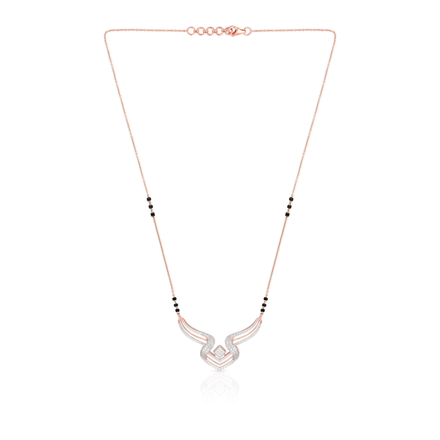 Mine Diamond Mangalsutra MRGWNF007MS1