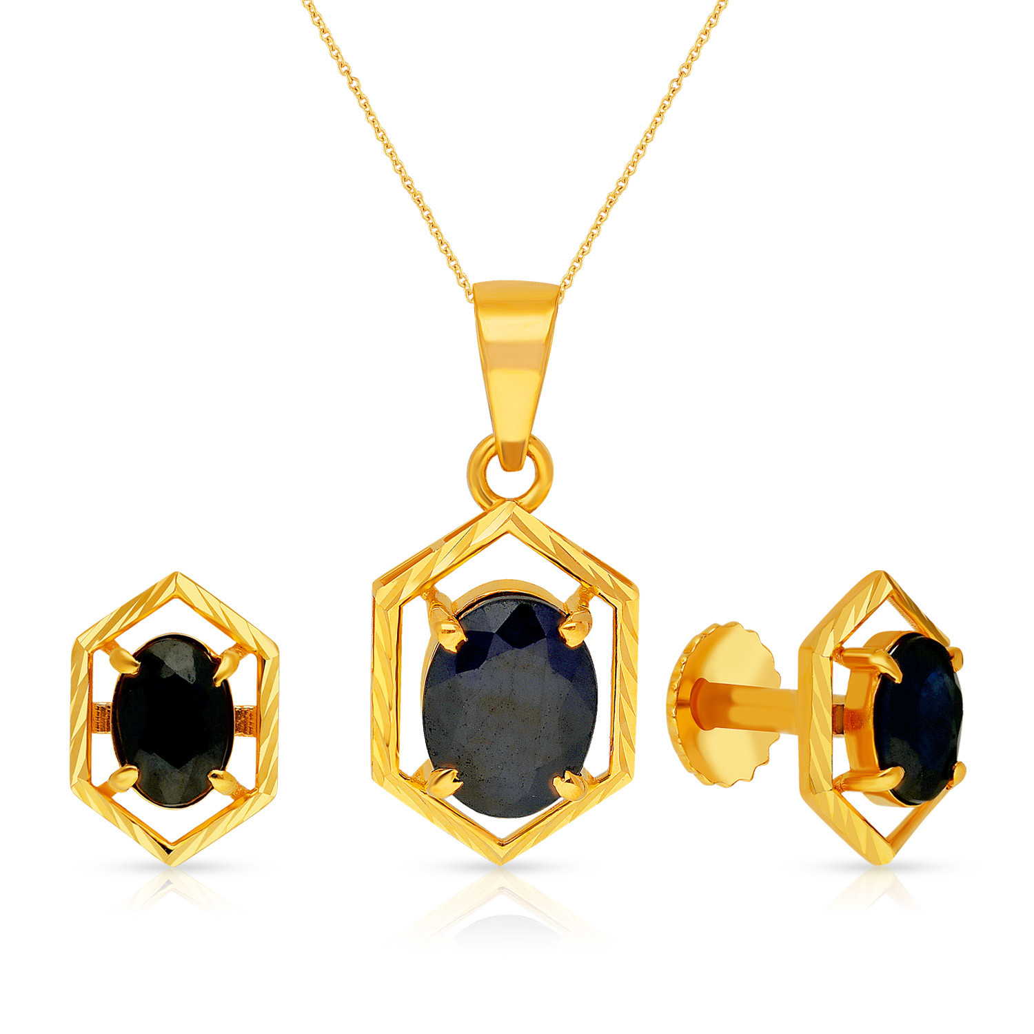Precia Gemstone Pendant Set PSPRGGEN363PN5