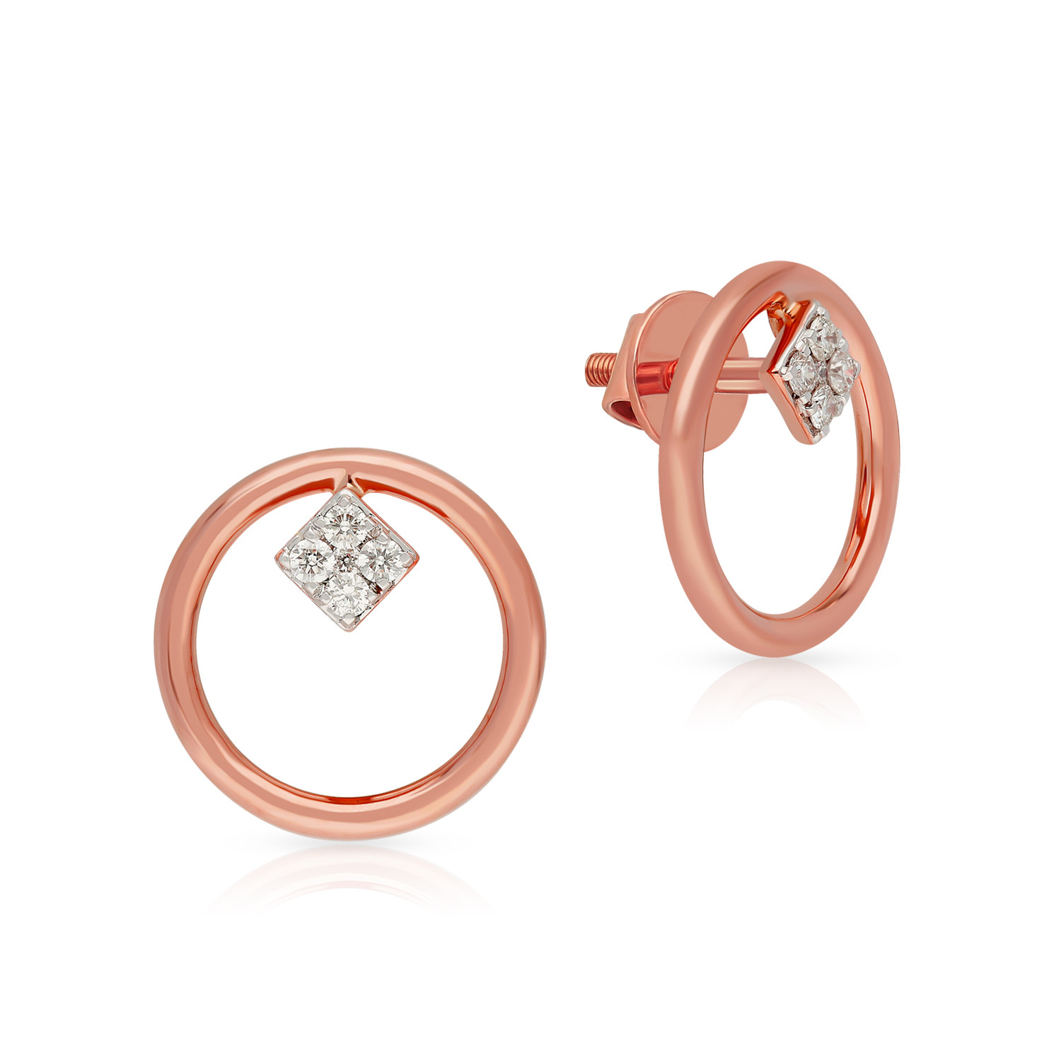 Mine Diamond Earring MZOZOU064ER1