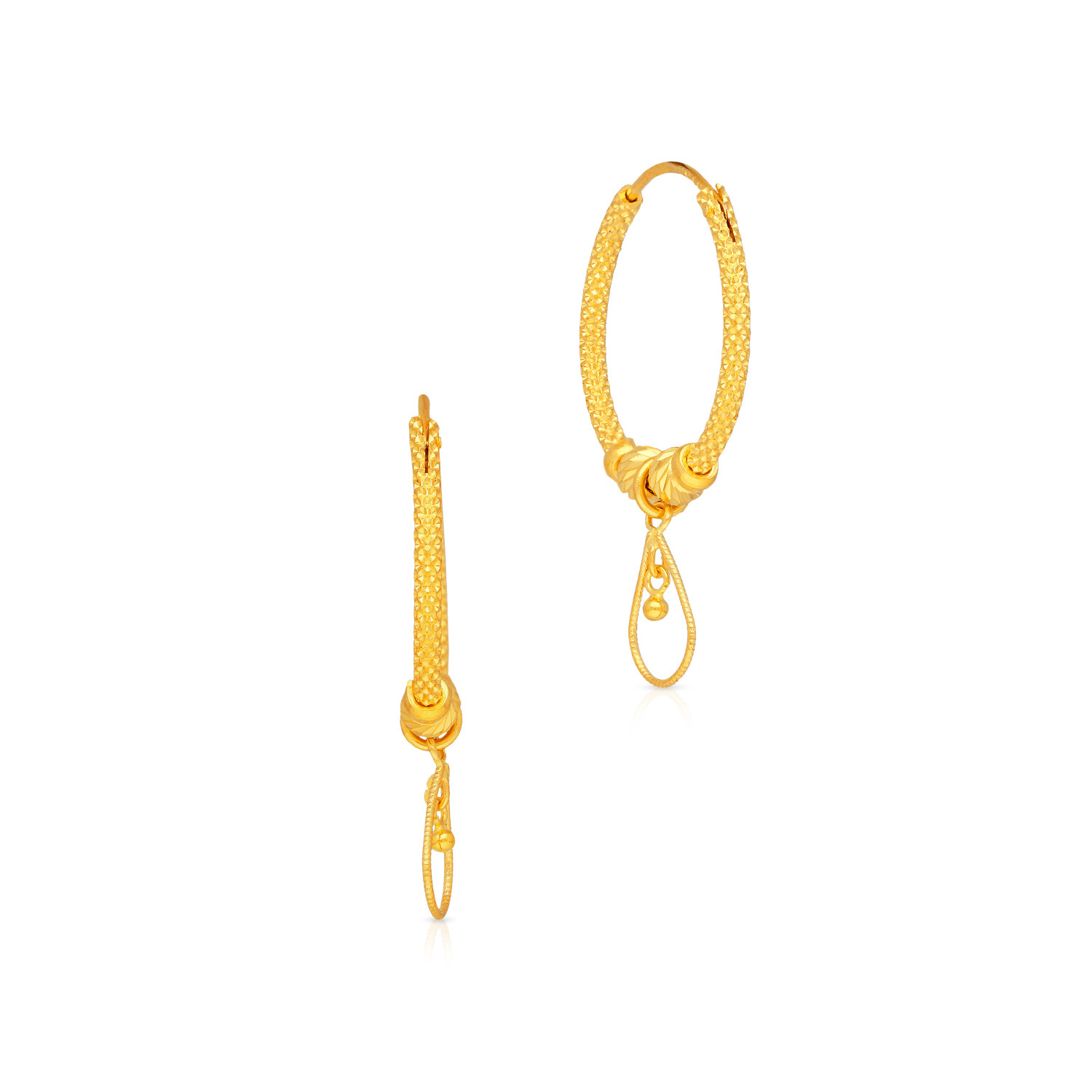 Malabar Gold Earring NVER356