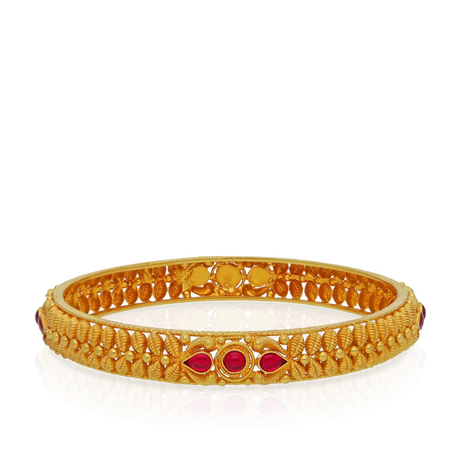 Divine Gold Bangle BADICDRUHNY073
