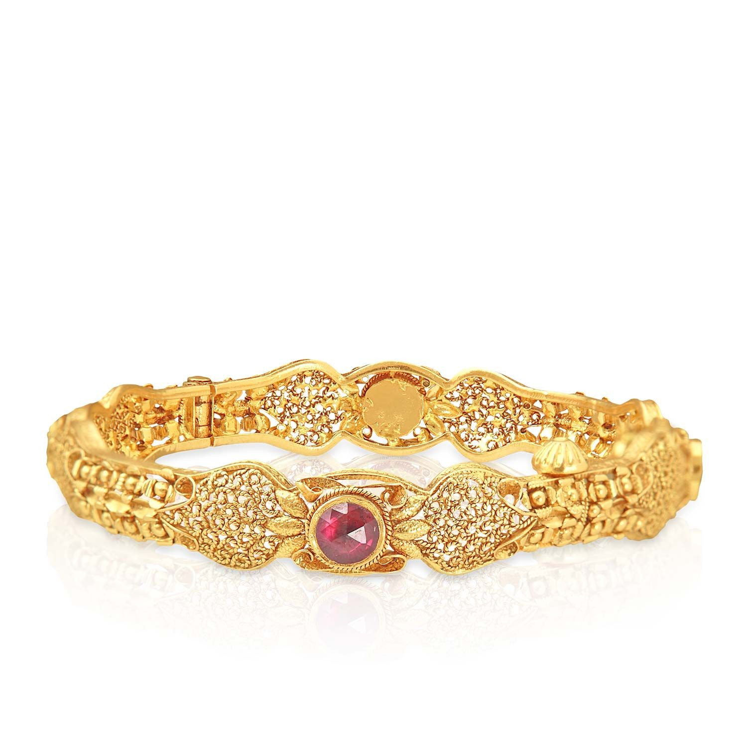 Andhra Arya Vysya Malabar Gold Antique Kangan BANQBIB01235