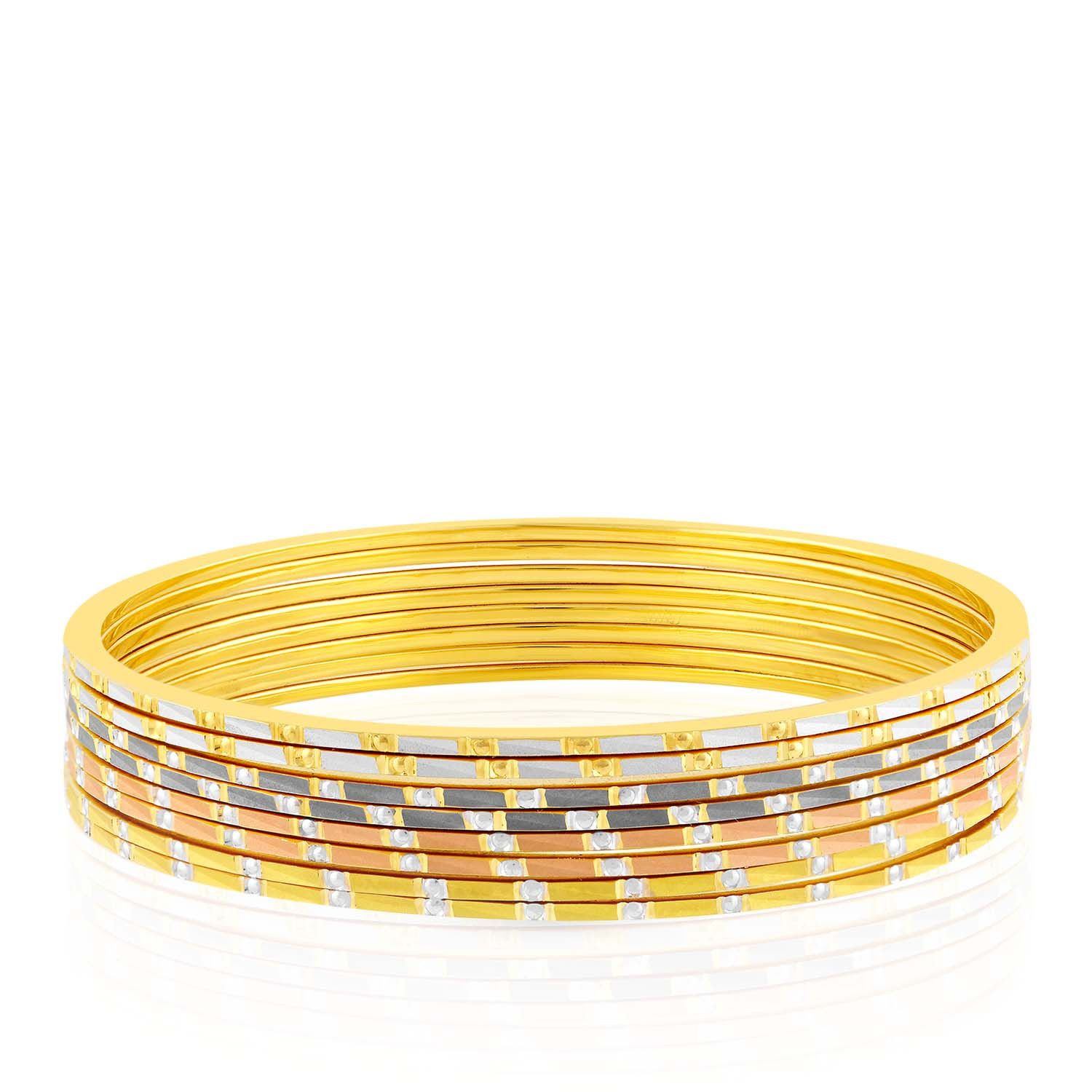 Malabar Gold Bangle Set BSBG9D110A