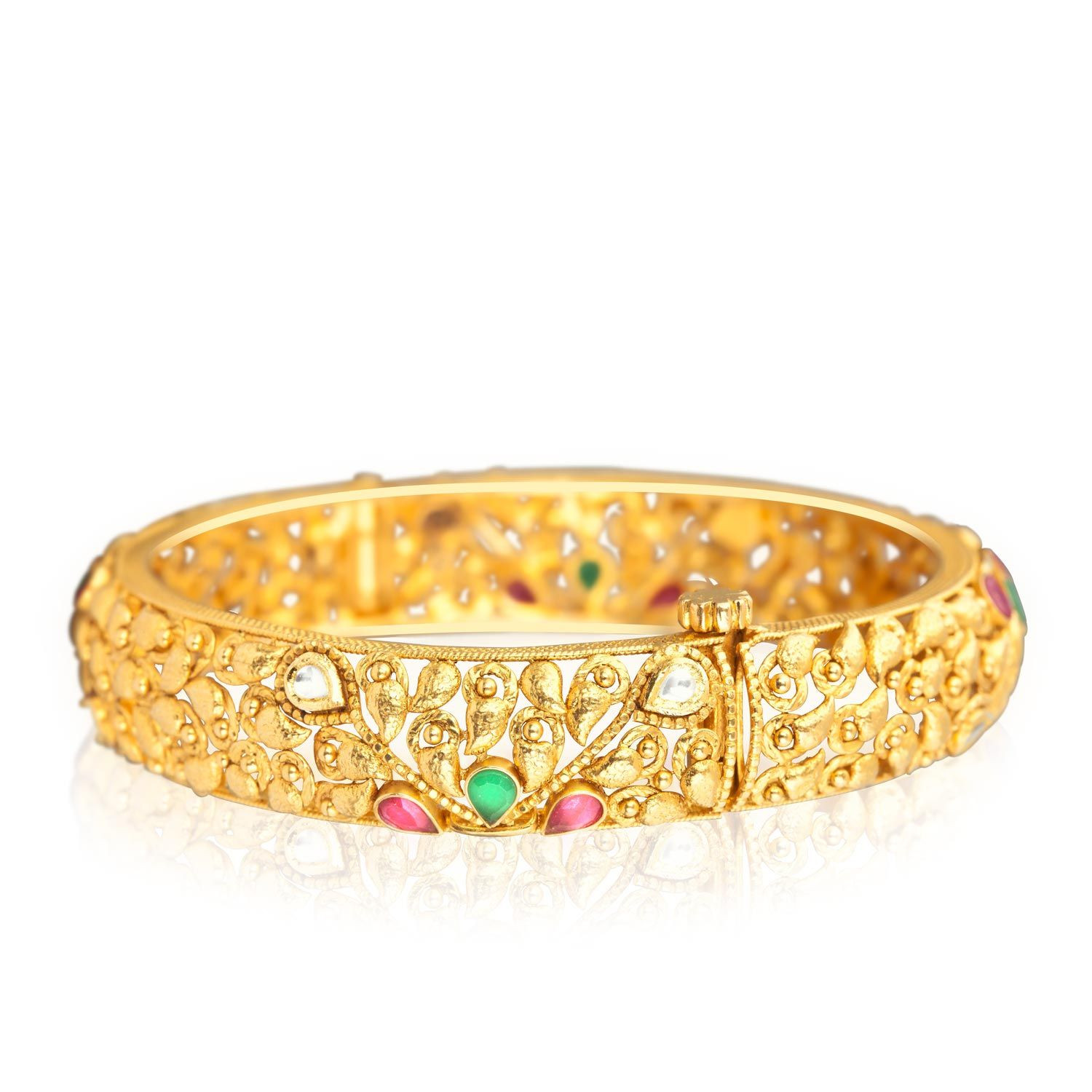 Tamil Gounder Malabar Gold Antique Valayal CBG0547TC