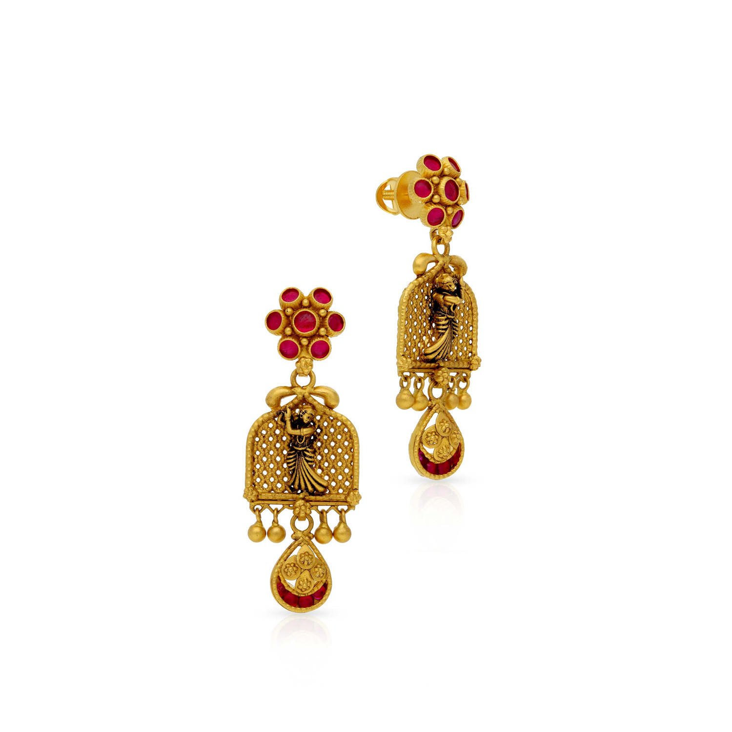 Divine Gold Earring ERNKNTA10057
