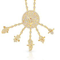 Rajasthani Rajput Malabar Gold Hath Phool HCCTBIH00123