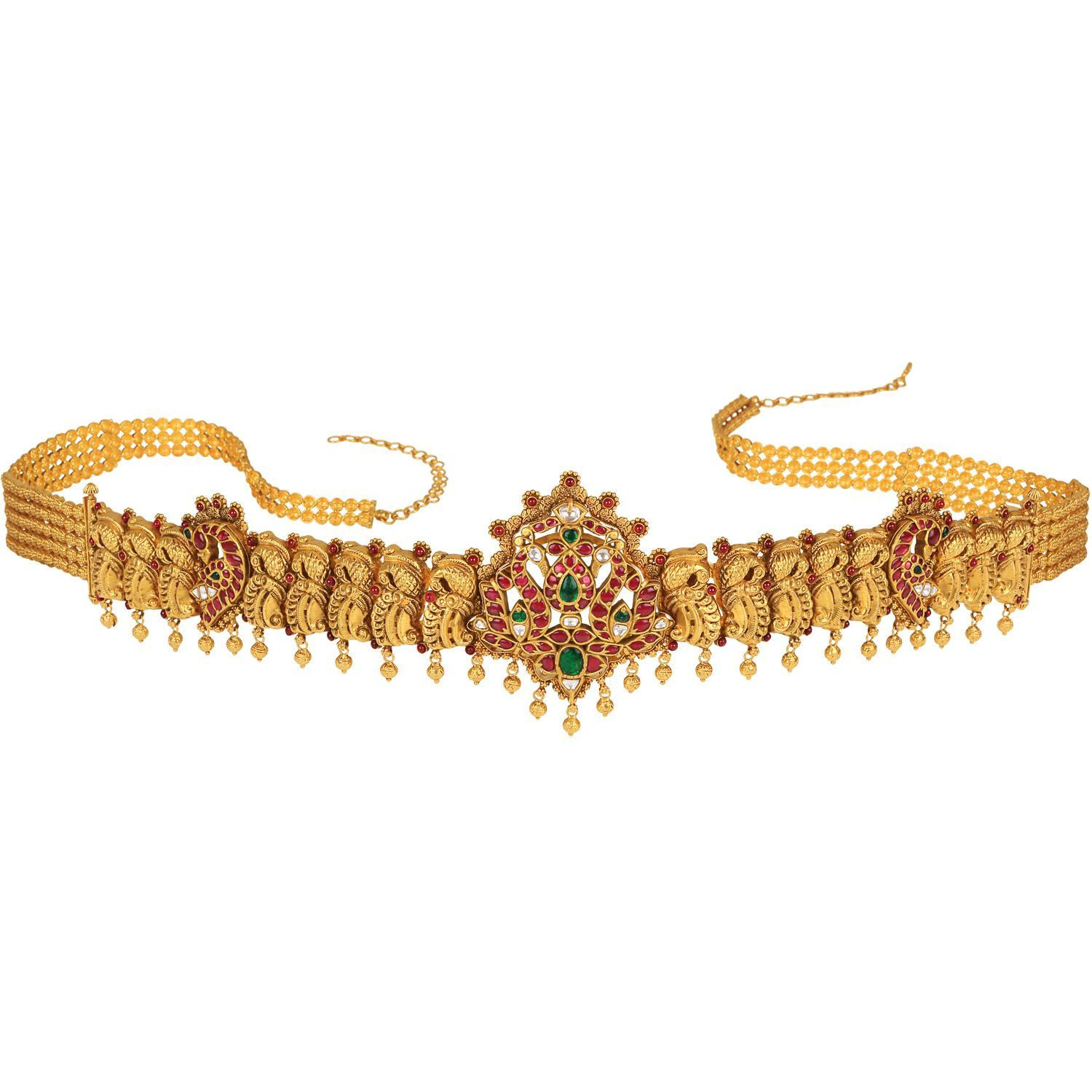 Vijaya Nagara Dynasty Divine Gold Belt NEDIBVA005