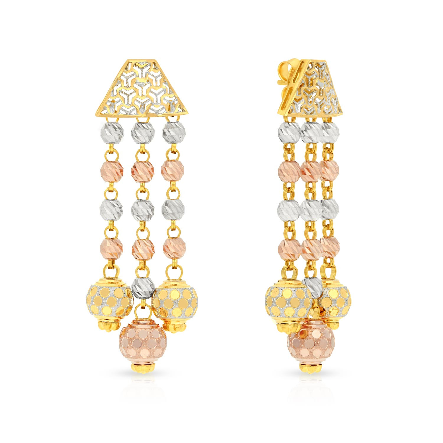 Malabar Gold Earring NVERBL005