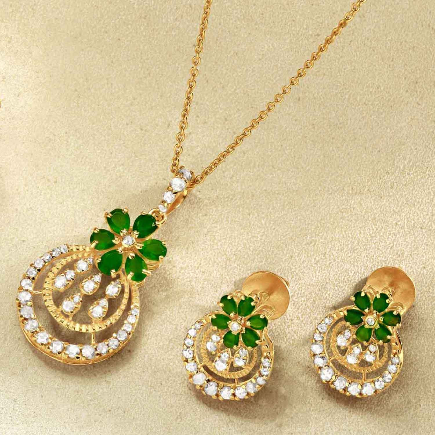 Era Uncut Diamond Pendant Set PSEGNREG289PN5