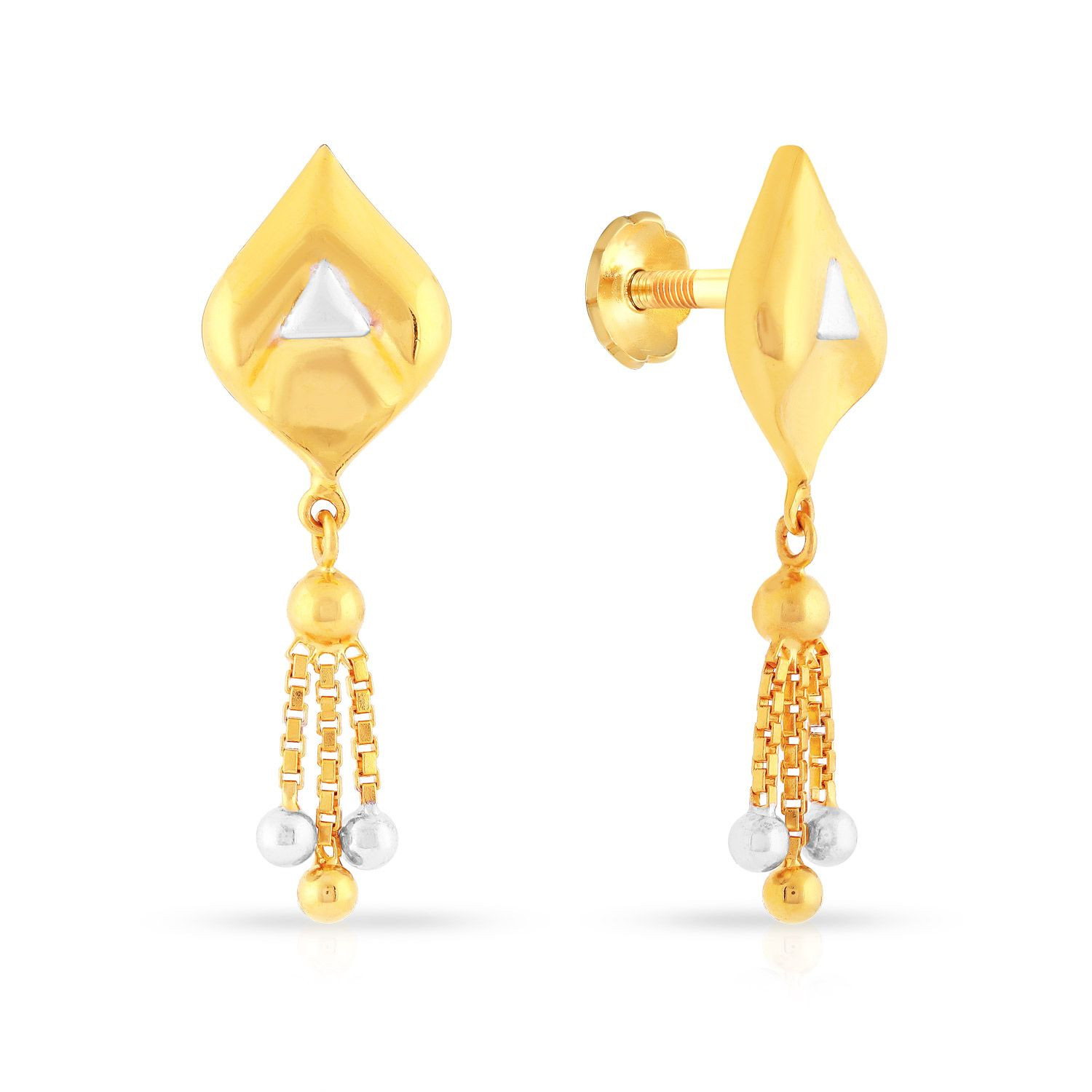 malabar gold earrings new design